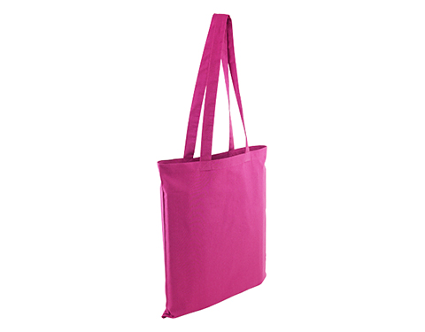 Somerhill 5oz Coloured Cotton Shoppers - Pink