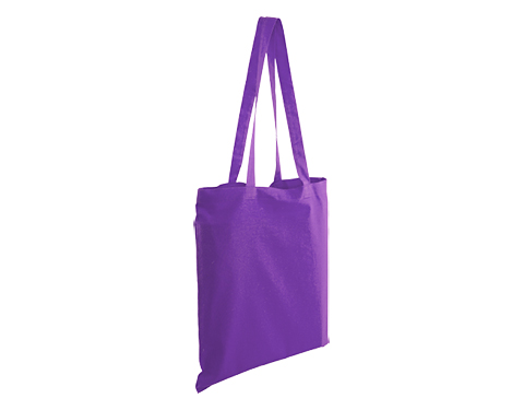 Somerhill 5oz Coloured Cotton Shoppers - Purple
