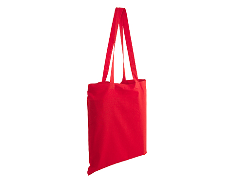 Somerhill 5oz Coloured Cotton Shoppers - Red