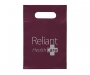 Extra Small Biodegradable Branded Carrier Bags - Burgundy