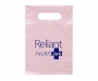 Extra Small Biodegradable Branded Carrier Bags - Pink