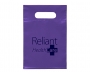 Extra Small Biodegradable Branded Carrier Bags - Purple