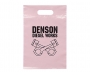 Medium Coloured Biodegradable Carrier Bags - Pink
