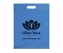 Small Coloured Biodegradable Carrier Bags - Process Blue
