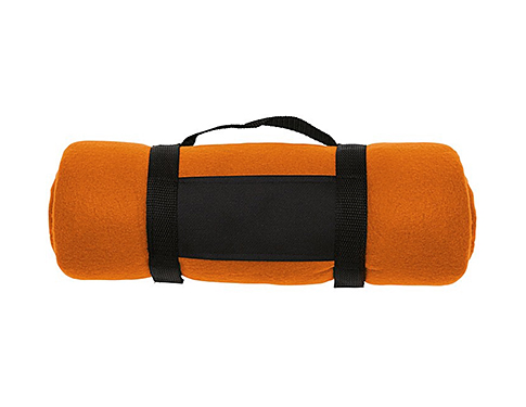 Chatsworth Fleece Blankets - Orange