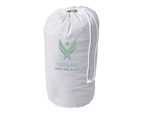 Coral Super Soft Fleece Plaid Blankets - Bag
