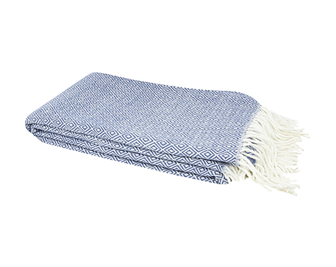 Torquay Summer Blankets - Royal Blue