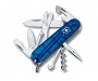 Climber Swiss Army Pocket Knives - Translucent Blue