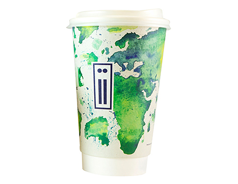 475ml Compostable Eco-Friendly Cups - White