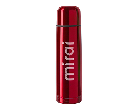 Tour 500ml Stainless Steel Isolating Vacuum Flasks - Red