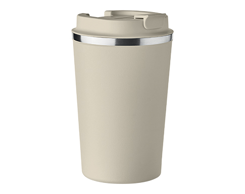 Camelot 350ml Double Wall Stainless Steel Tumblers - Beige