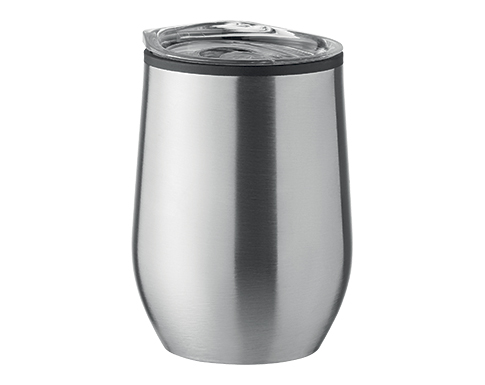 Liberty 350ml Powder Coated Stainless Steel Tumblers - Silver