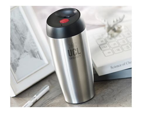 Aurelius Double Wall Stainless Steel Travel Tumblers - Silver