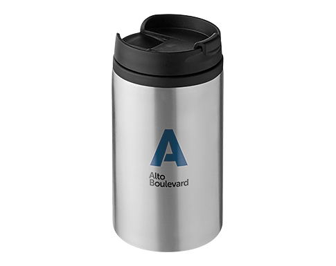Bainbridge Double Wall Stainless Steel Travel Tumblers - Silver