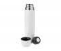 Polar 1 Litre Stainless Steel Full Colour Vacuum Flasks - White