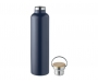 Berlin 1 Litre Insulated Double Wall Vacuum Flasks - Navy Blue