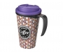 Americano ColourBrite 350ml Grande Travel Mugs - Black / Purple