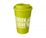 Classic Americano 350ml Take Away Mugs With Spill Proof Lid - Lime