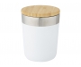 Venice 300ml Copper Vacuum Insulated Stainless Steel Tumbler With Bamboo Lid - White