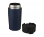 Jakarta 330ml Copper Vacuum Insulated Tumblers With Bamboo Lid - Navy Blue