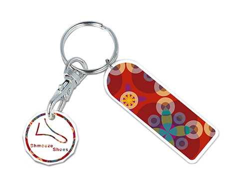 Branded Recycled Rectangular Trolley Coin Partners