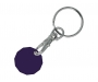 Recycled Trolley Coin Keyrings - Purple