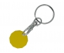 Recycled Trolley Coin Keyrings - Yellow