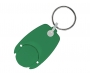 Branded Recycled Pop Coin Trolley Keyrings - Green