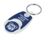 Promotional Pop Coin Recycled Trolley Keyring