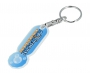 Branded Antimicrobial Oblong Recycled Trolley Stick Keyrings