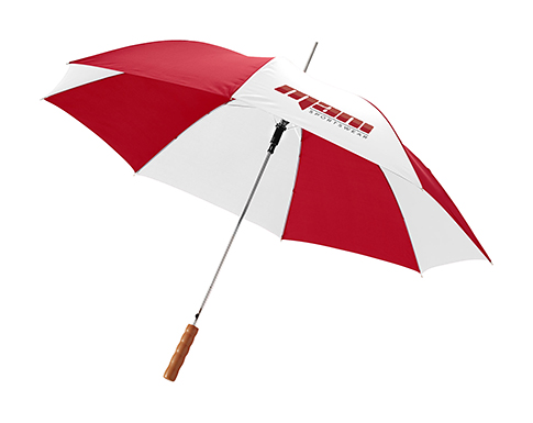 Montebello Automatic Umbrellas - Red/White