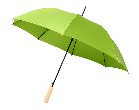 Toulouse Auto Open Windproof Recycled City Umbrella - Lime