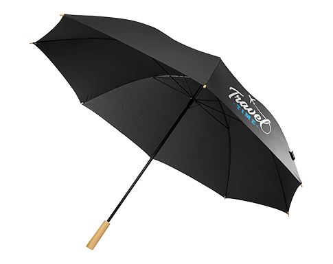 Windermere Windproof Recycled Golf Umbrellas - Black