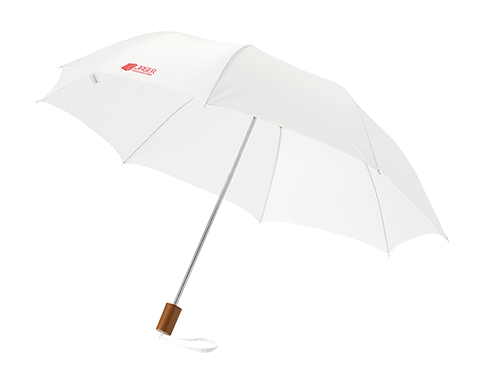 London Telescopic Umbrellas - White