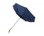 Catania Foldable Windproof Mini Recycled Umbrellas - Navy
