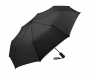FARE Mercury Reflective Trim Automatic Pocket Umbrellas - Black