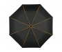 FARE Seam Oversize Automatic Mini Pocket Umbrellas - Black/Orange