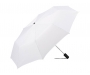 FARE Wellsville Automatic Mini Pocket Umbrellas - White