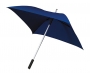 Impliva All Square Aluminium City Umbrellas - Navy Blue