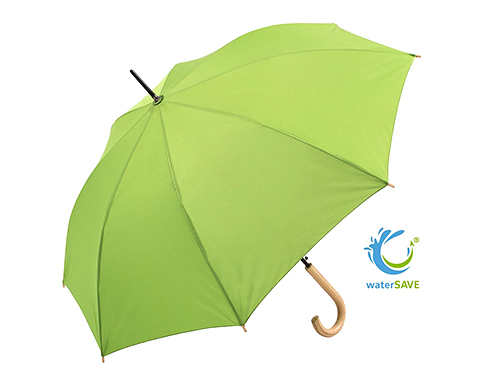 FARE Automatic WaterSAVE Walking Umbrellas - Lime