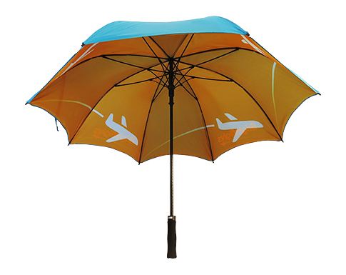 Fibrestorm Auto Double Canopy Golf Umbrellas