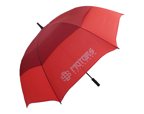 Tourvent Automatic Golf Umbrellas - Red