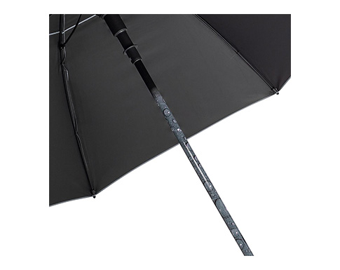 FARE Prague WaterSAVE Double Face Stormproof Vented Golf Umbrellas - Grey
