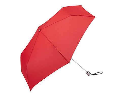 FARE Pittsford Ultra Flat Mini Pocket Umbrellas - Red