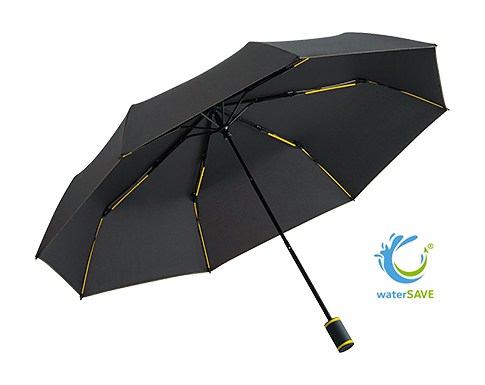 FARE Colourline WaterSAVE Mini Pocket Umbrellas - Yellow