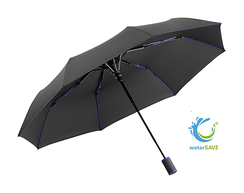 FARE Colourline WaterSAVE Mini Automatic Pocket Umbrellas - Royal Blue