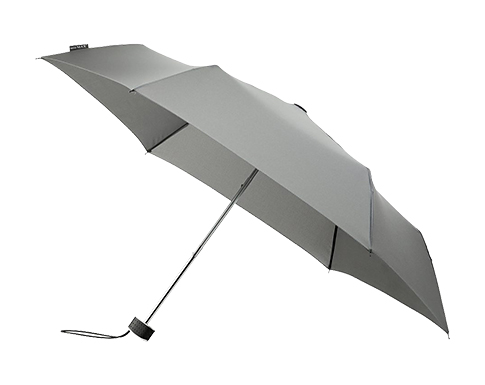 Shrewsbury Mini Flat Telescopic Umbrellas - Grey