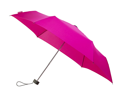 Shrewsbury Mini Flat Telescopic Umbrellas - Magenta