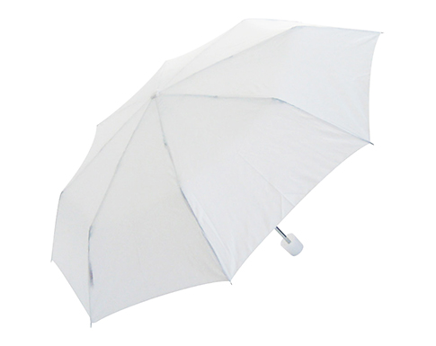 Supermini Telescopic Umbrellas - White