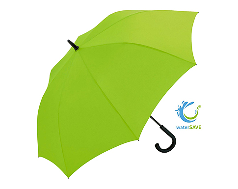FARE Windfighter Teflon WaterSAVE Auto Golf Umbrellas - Lime